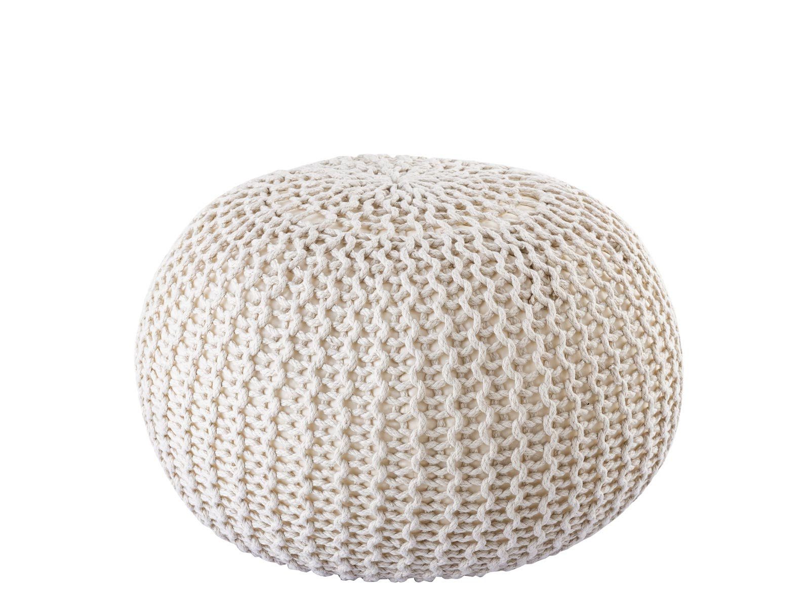 Amagohome Gartenlounge-Hocker Pouf Outdoor ø 55 günstig online kaufen