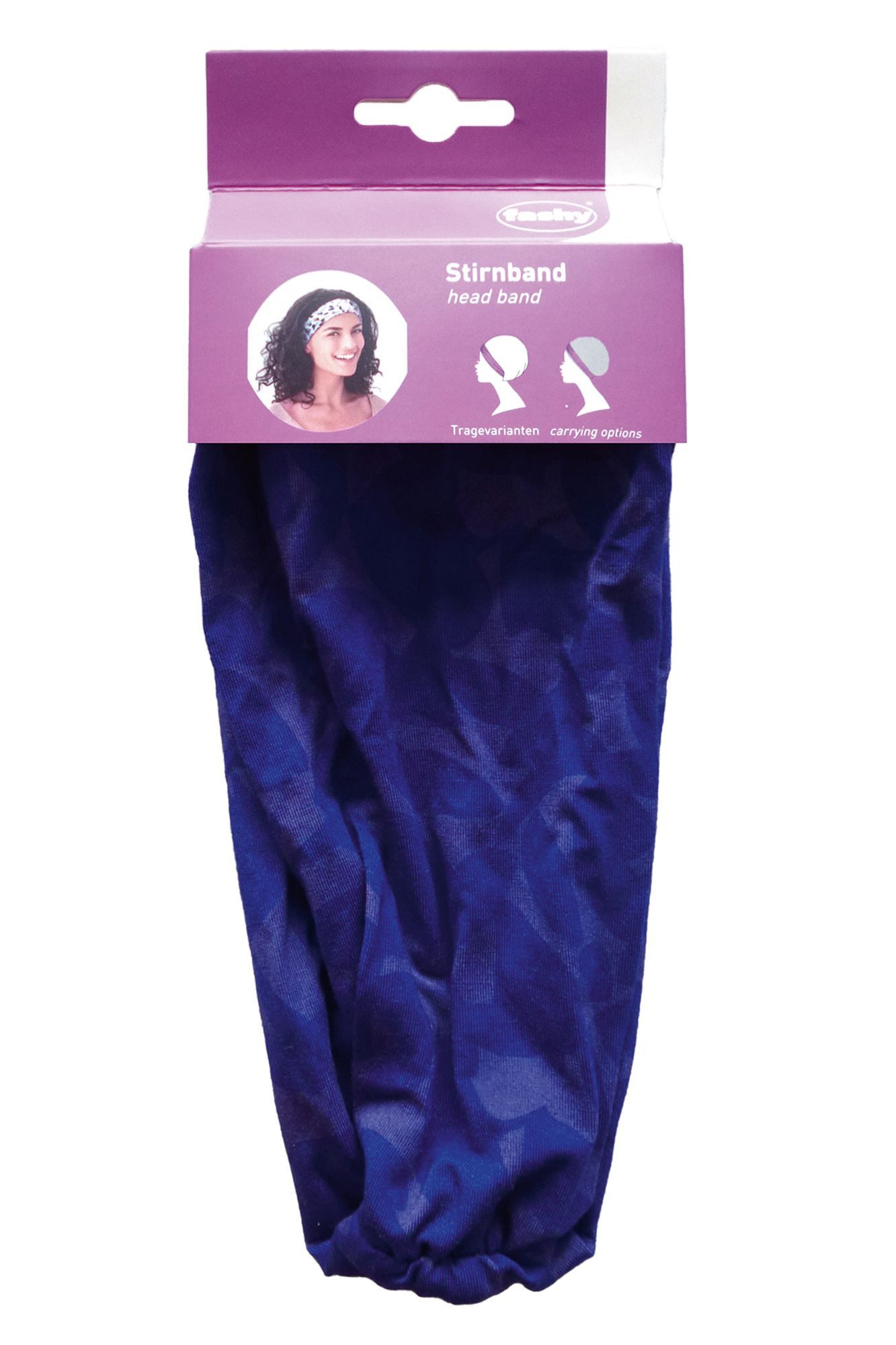 Fashy Stirnband Fashy - Stirnband Blau 3707-50 auch als Ergänzung zur Fashy