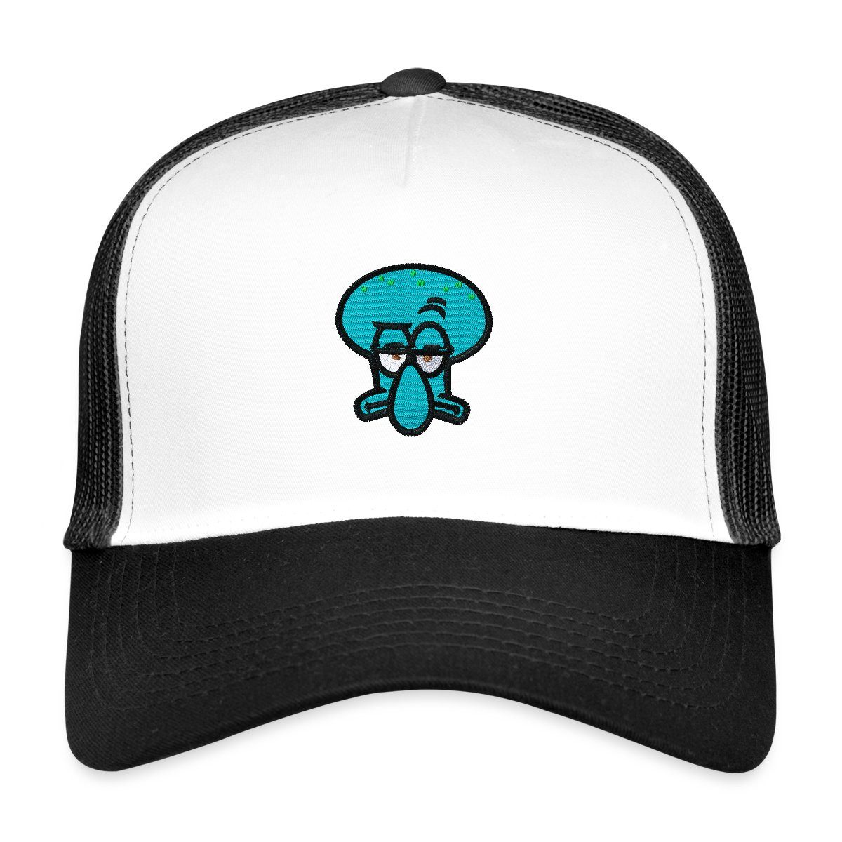 Trucker Cap SpongeBob Schwammkopf Taddäus Stick-Motiv Trucker Cap