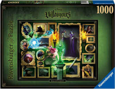 Ravensburger Puzzle Disney Villainous: Maleficent, 1000 Puzzleteile, Made in Germany, FSC® - schützt Wald - weltweit