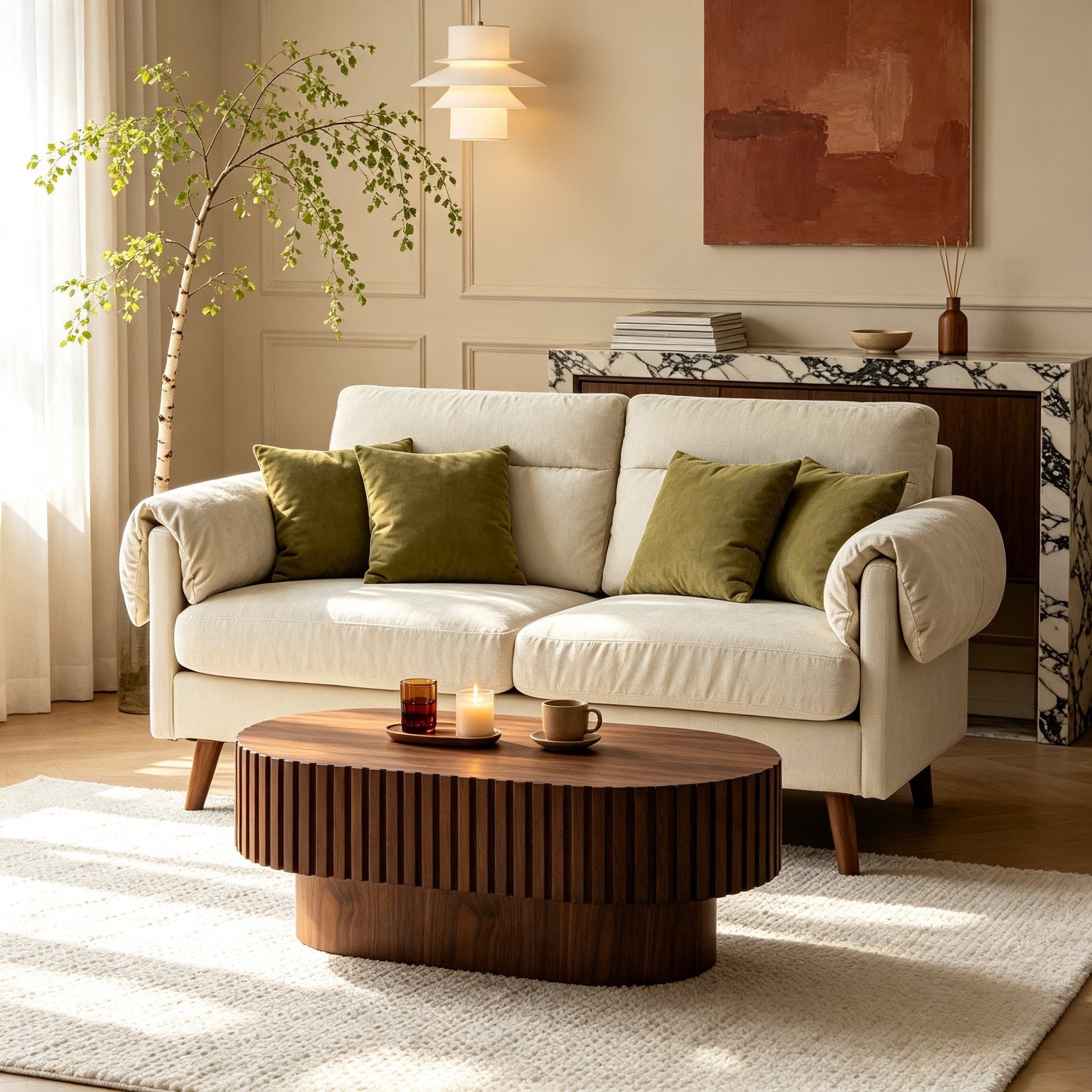 WILLIAMSPACE Sofa 2-Sitzer Sofa, Modernes Design, Polstersofa für Wohnzimmer