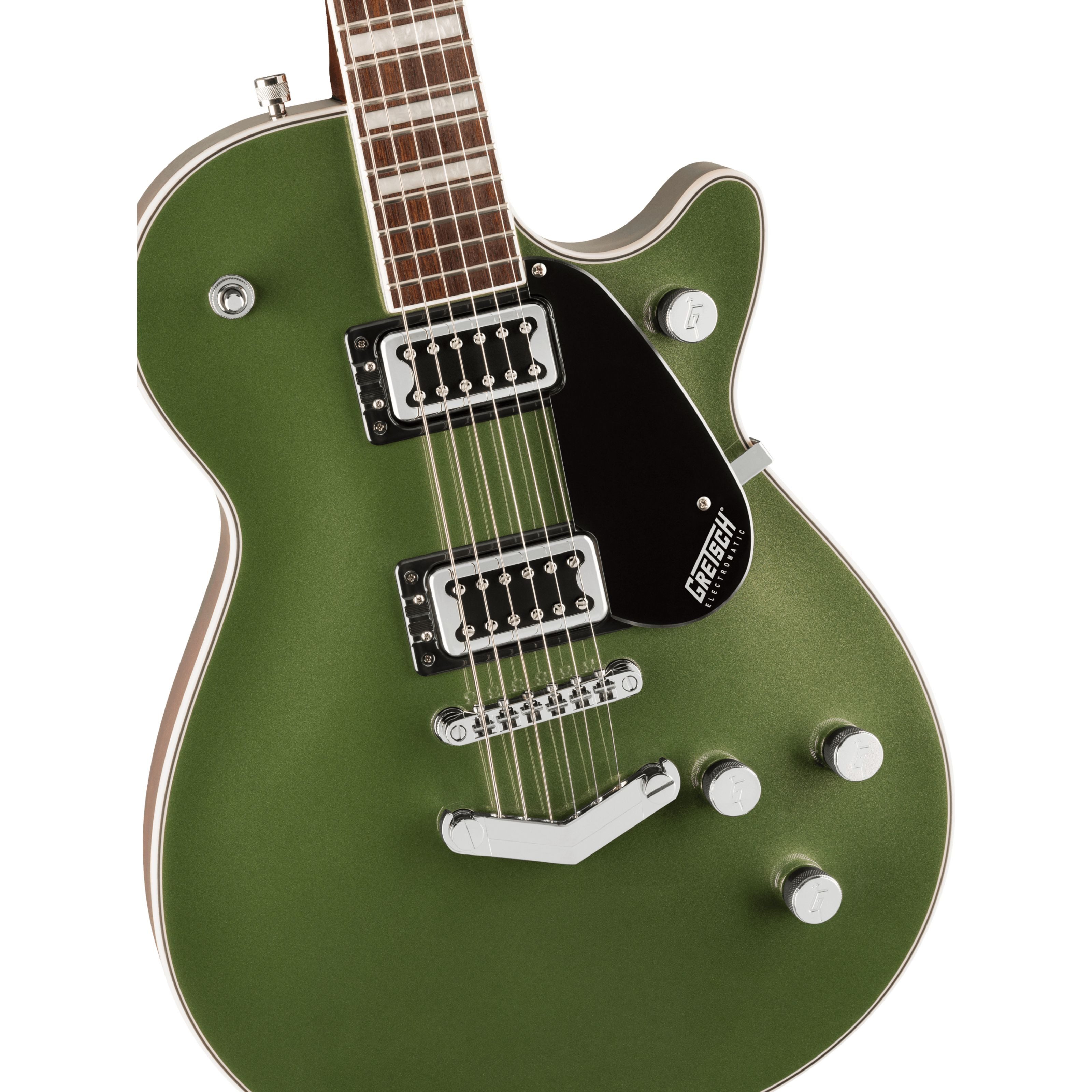 Gretsch E-Gitarre, E-Gitarren, Andere Modelle, G5220 Electromatic Jet BT Single-Cut V Stoptail Olive Metallic -