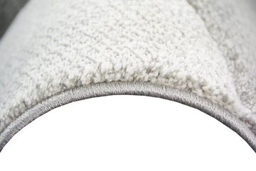 Teppich Designer und Moderner Teppich Kurzflor mit Tropfen Muster in Grün Grau Beige, Teppich-Traum, rechteckig, Höhe: 13 mm