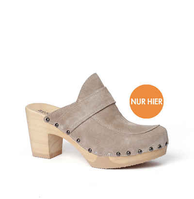 Softclox SHELLY Kaschmir taupe (natur) Clog