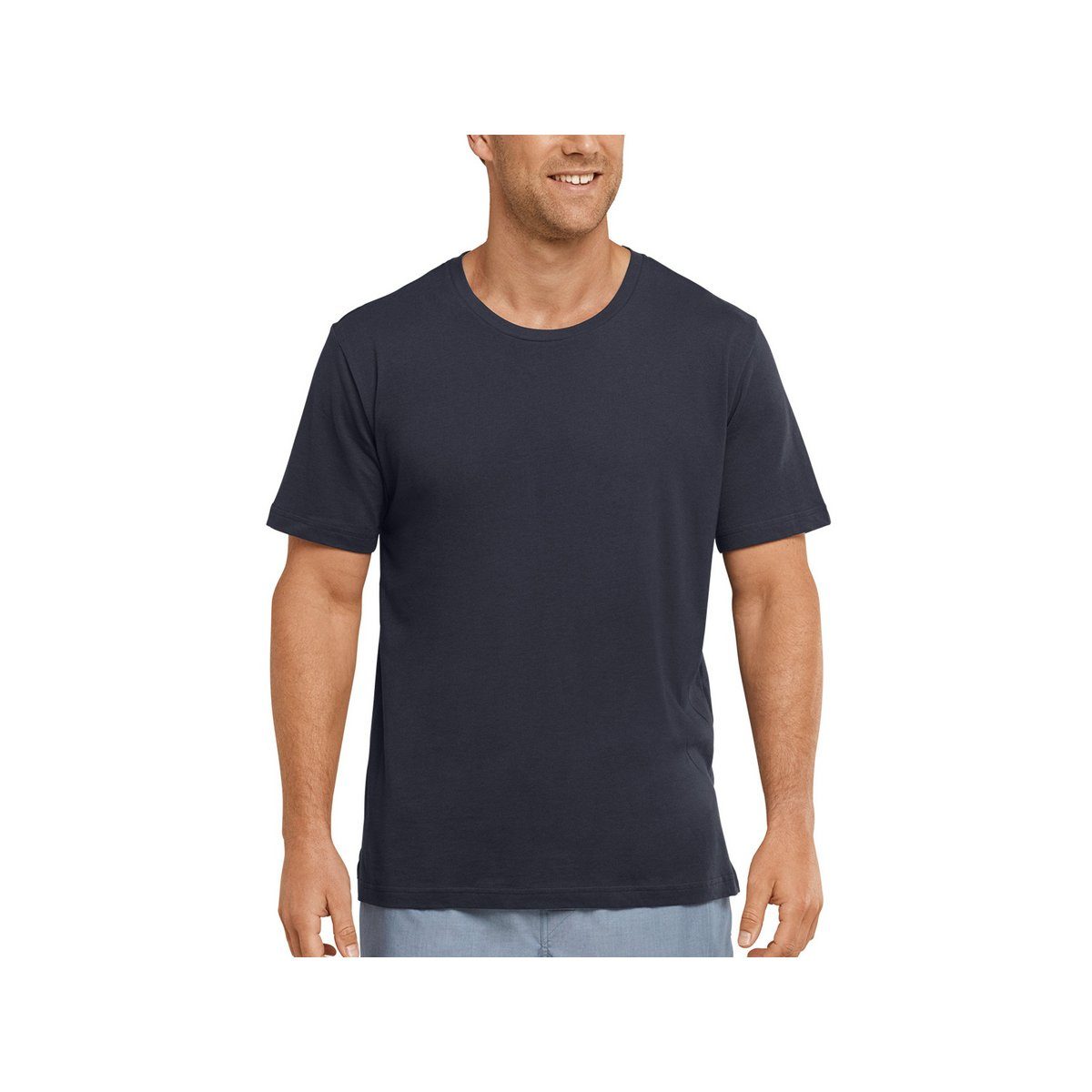 (1-tlg) T-Shirt anthrazit regular Schiesser