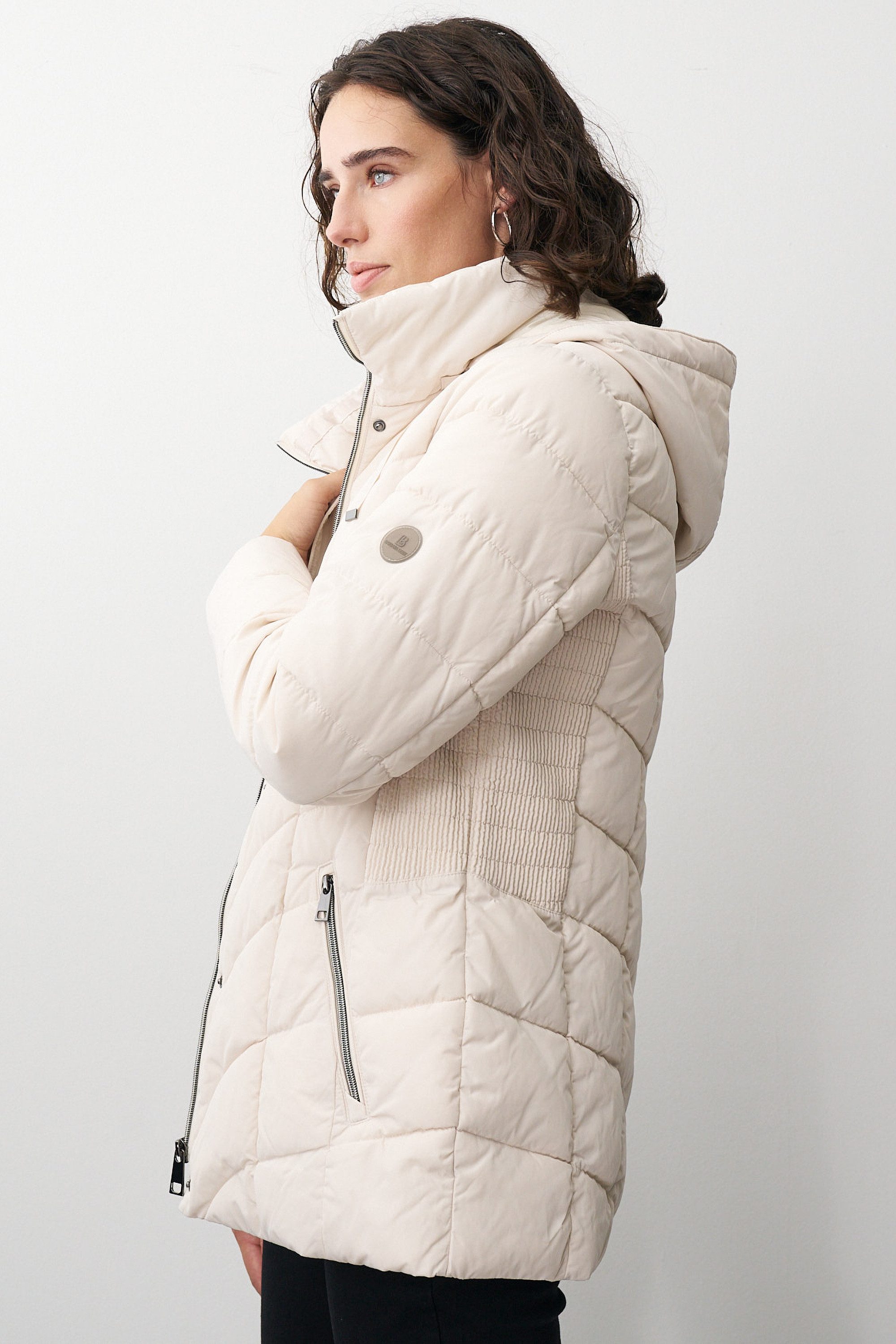 Barbara Lebek Steppjacke wattierte Damenjacke, Herbstjacke oder Langjacke – Bild 5 von 5