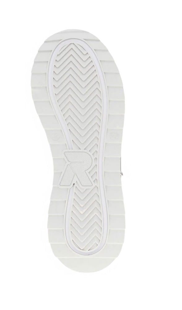 Rieker (Glattleder) W2402 weiss Damen Sneaker – Bild 3 von 5