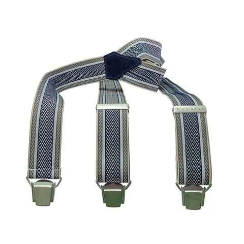 LLOYD Men’s Belts Hosenträger Bugatti-Hosenträger 35 mm Stripe Gr.120 Vollrindle