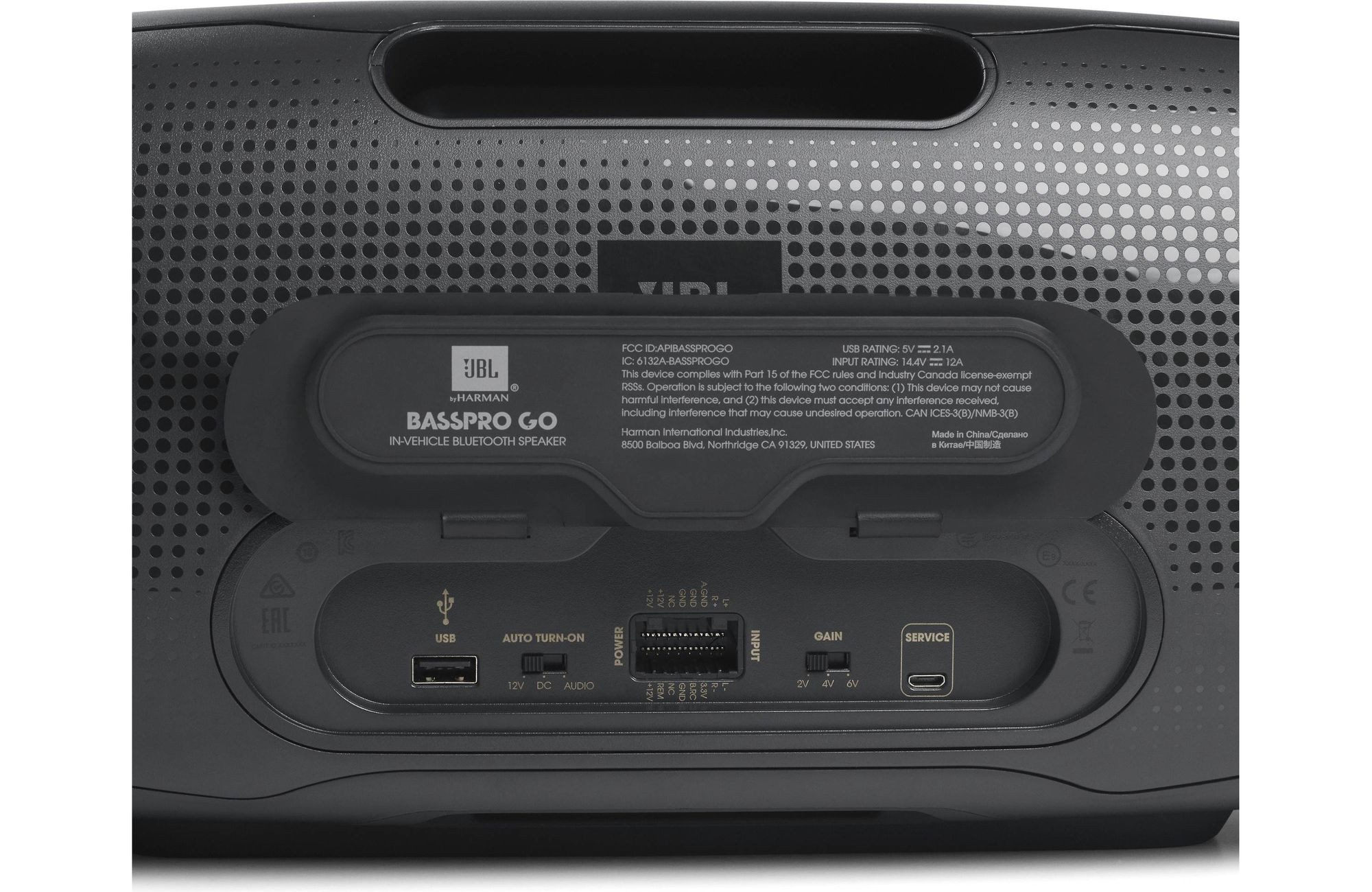 JBL BassPro Go Aktiver Subwoofer Bluetooth Einsetzbar im & unterwegs Auto-Subwoofer (100 W, max.: W cm)