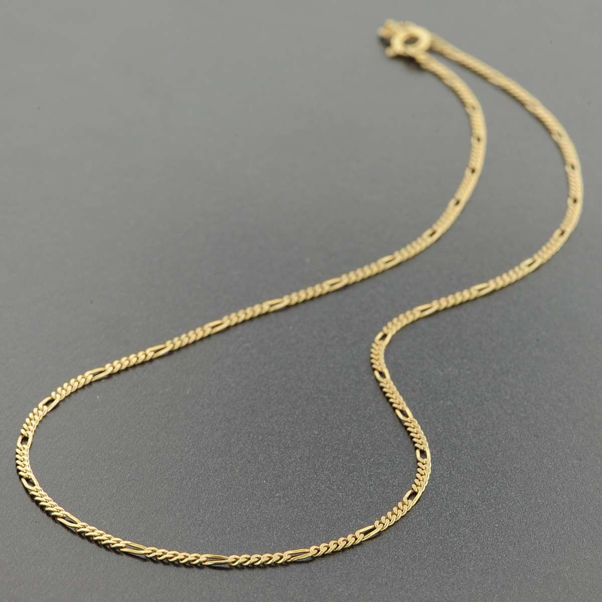 trendor Kette ohne Anhänger 71811, Goldkette 333 Gold für Damen und Herren Figaro Diamantiert – Bild 4 von 5