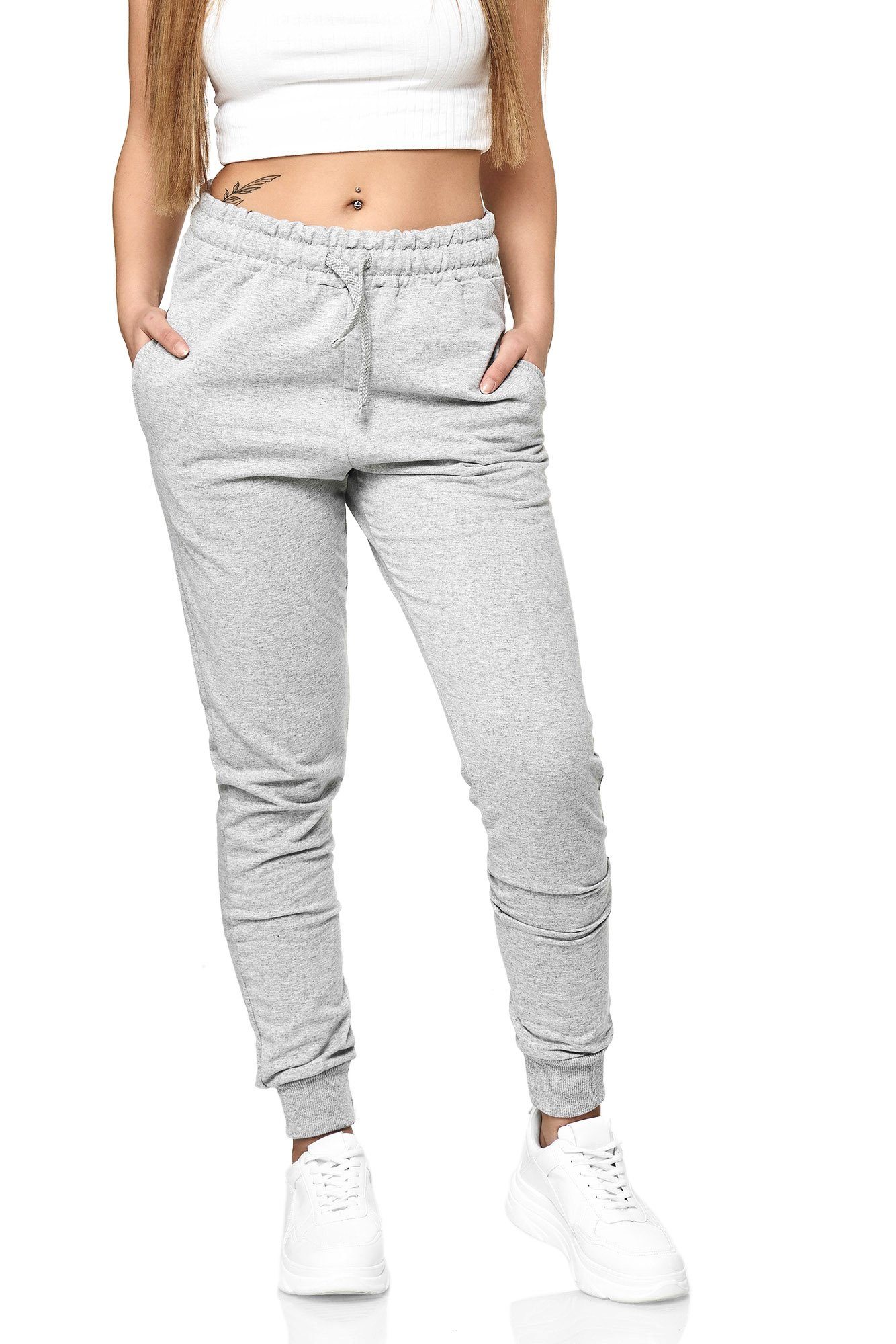 L.gonline Jogginghose Damen Jogginghose, Uni Colour günstig online kaufen