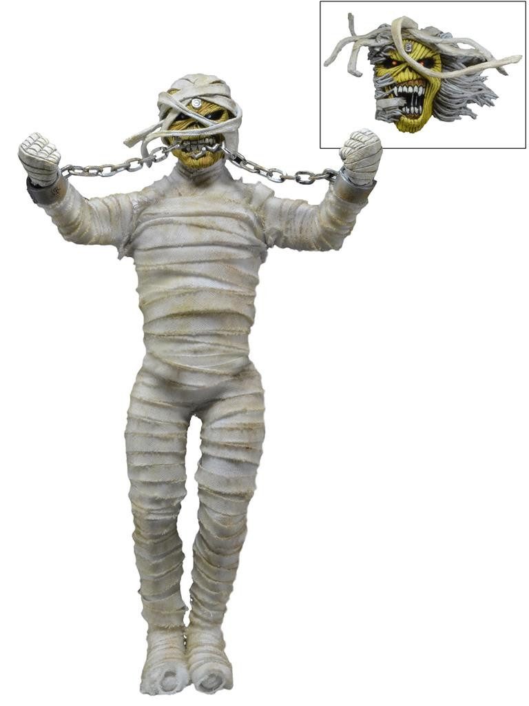 NECA Actionfigur Iron Maiden Retro Actionfigur "Mummy" Eddie 17cm