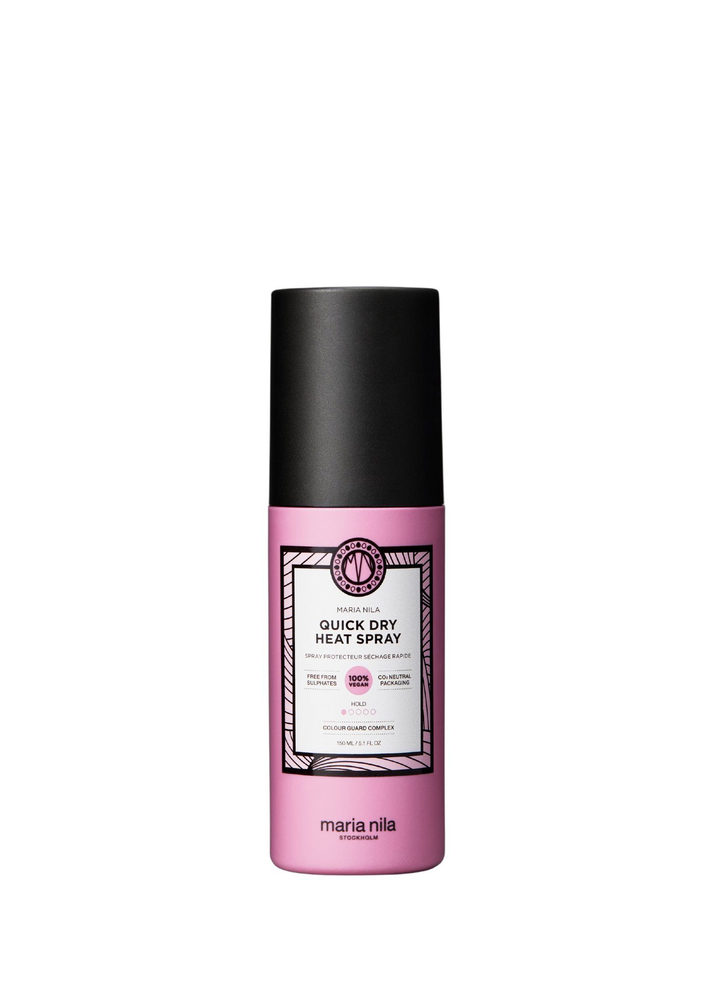 Maria Nila Haarspray Quick Dry Heat Spray 150 ml, 1-tlg., Hitzeschutz, verkürzt die Trocknungszeit