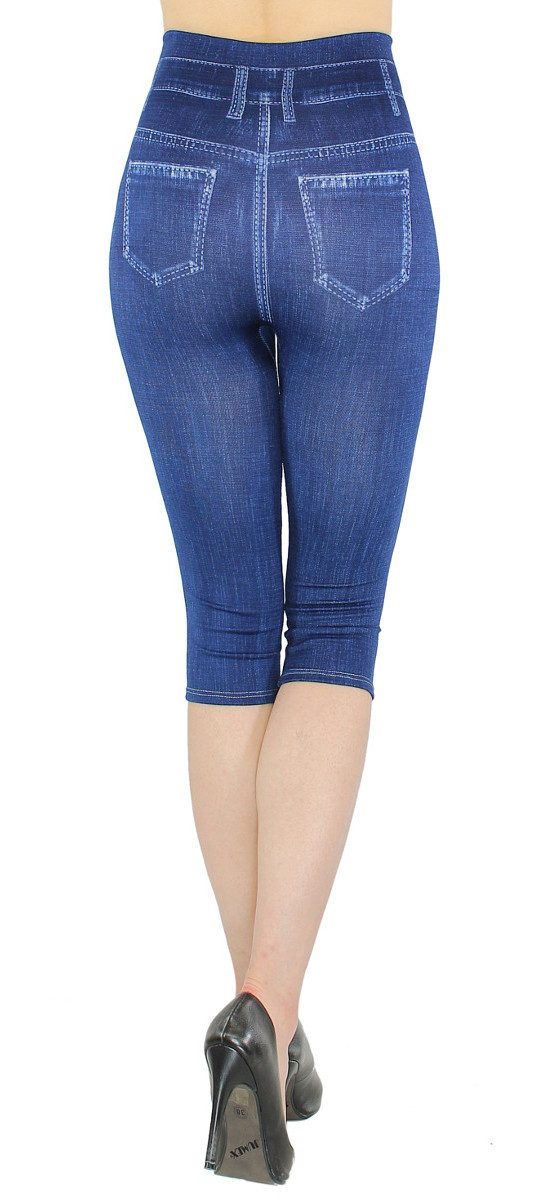dy_mode Caprileggings Capri Jeggings Damen 3/4 günstig online kaufen