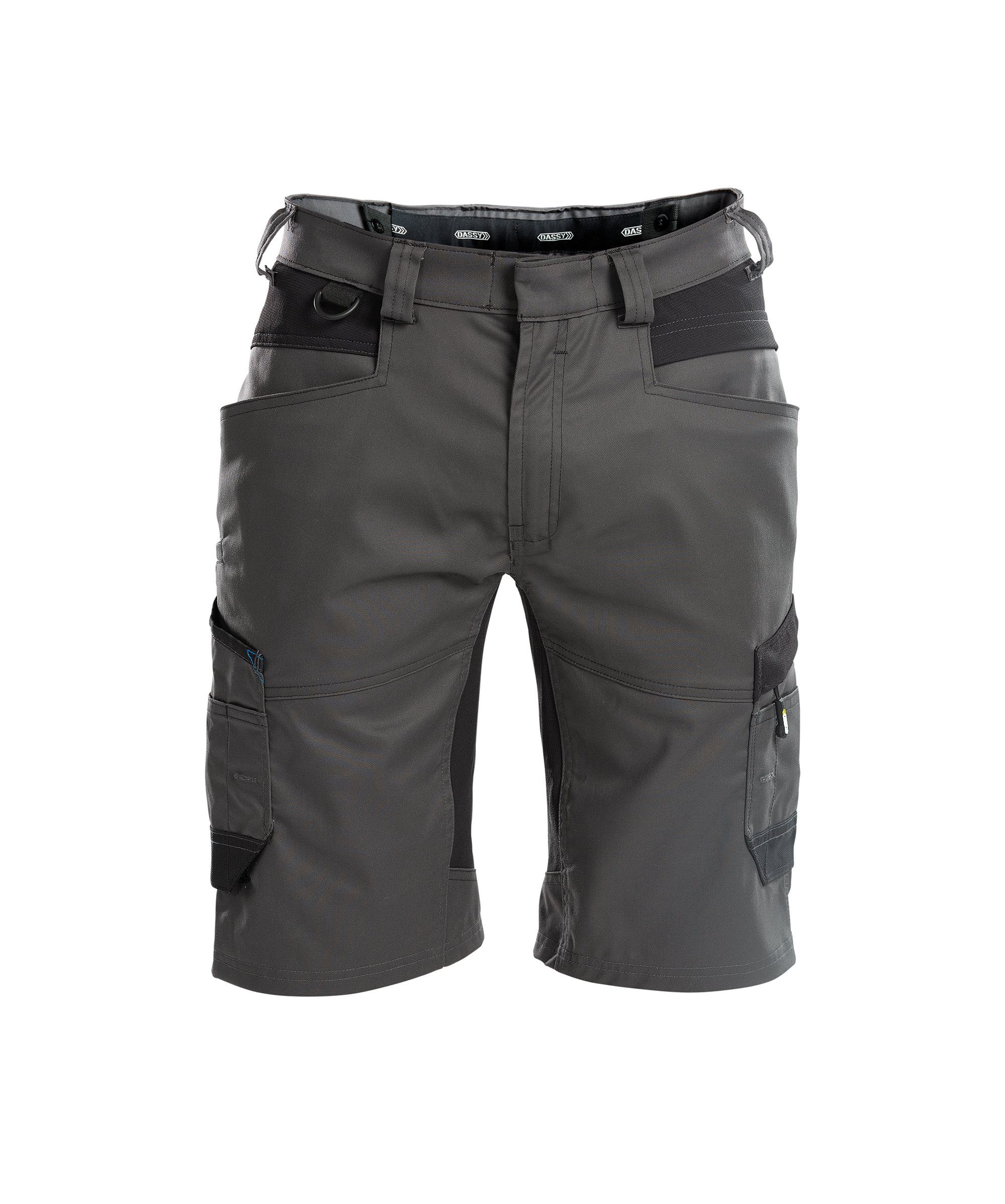 Dassy Arbeitsshorts (1-tlg) mit Arbeitsshorts anthrazitgrau/schwarz Axis Stretch