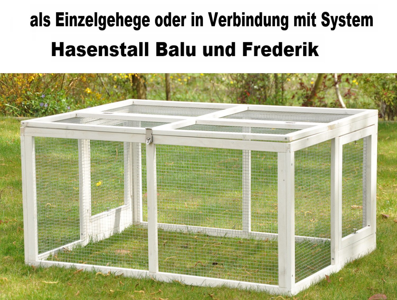 nanook Kleintierkäfig Freilaufgehege für Hasenställe Balu günstig online kaufen