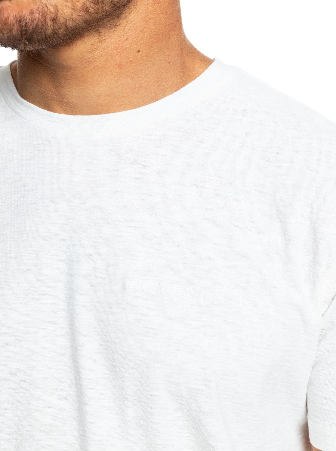 Quiksilver Slub T-Shirt Roundneck White