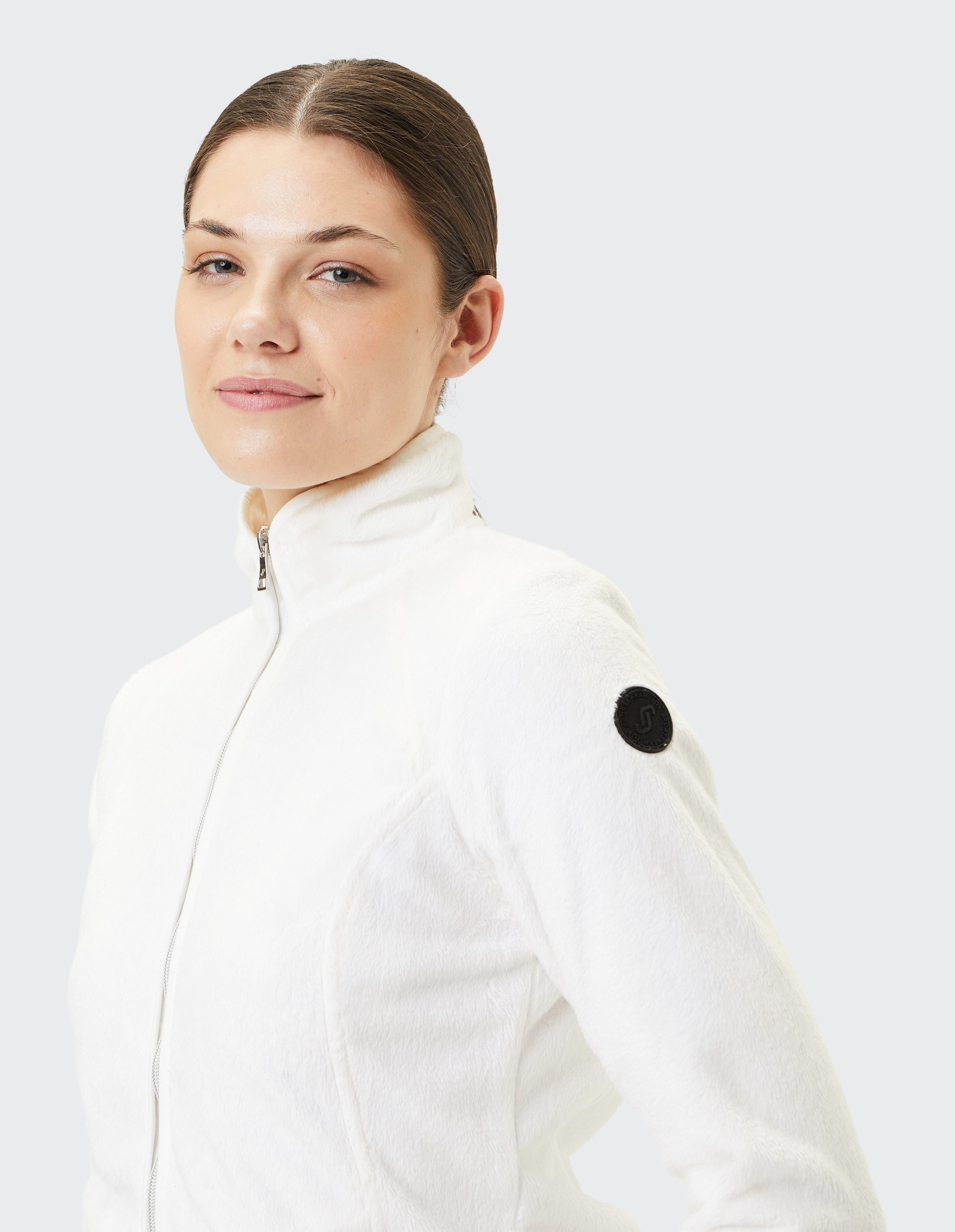 Joy Sportswear Sweatjacke SWEATJACKE MALENA mit robustem Reißverschluss, aus Polyester, in den Größen 36 bis 48