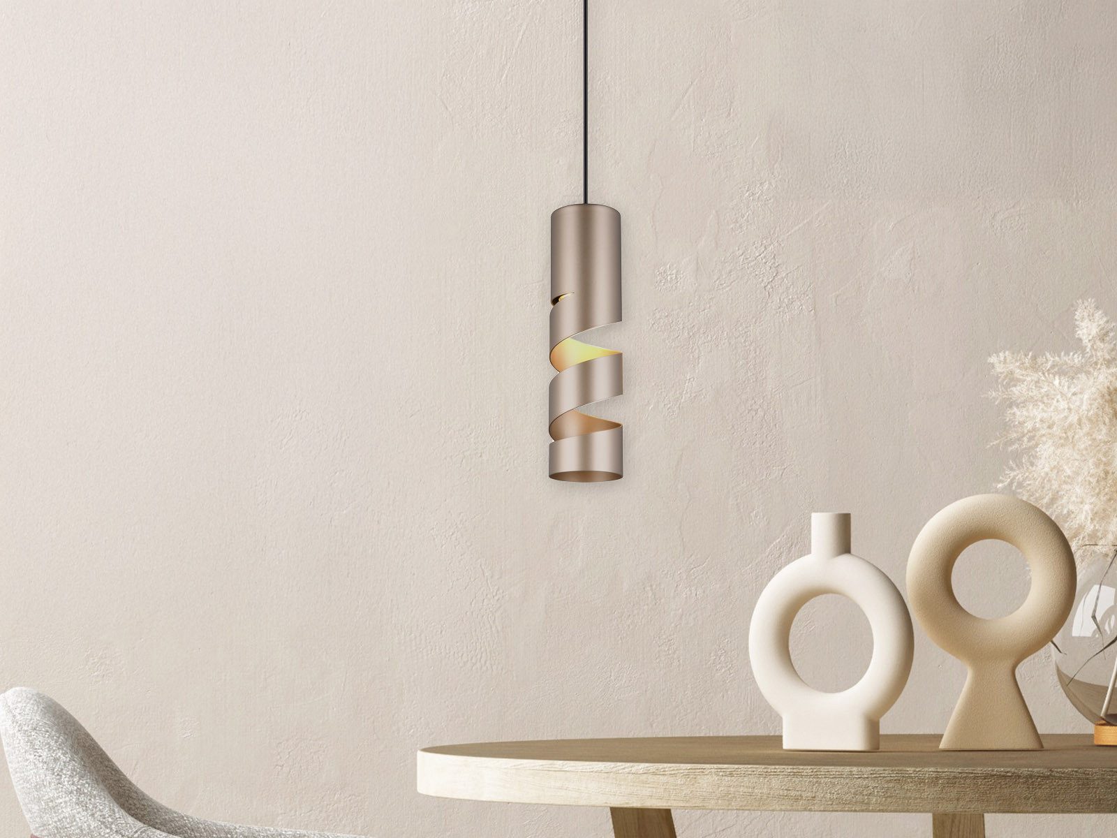 TRIO Leuchten LED Pendelleuchte, Dimmfunktion, LED wechselbar, warmweiß, Kl günstig online kaufen