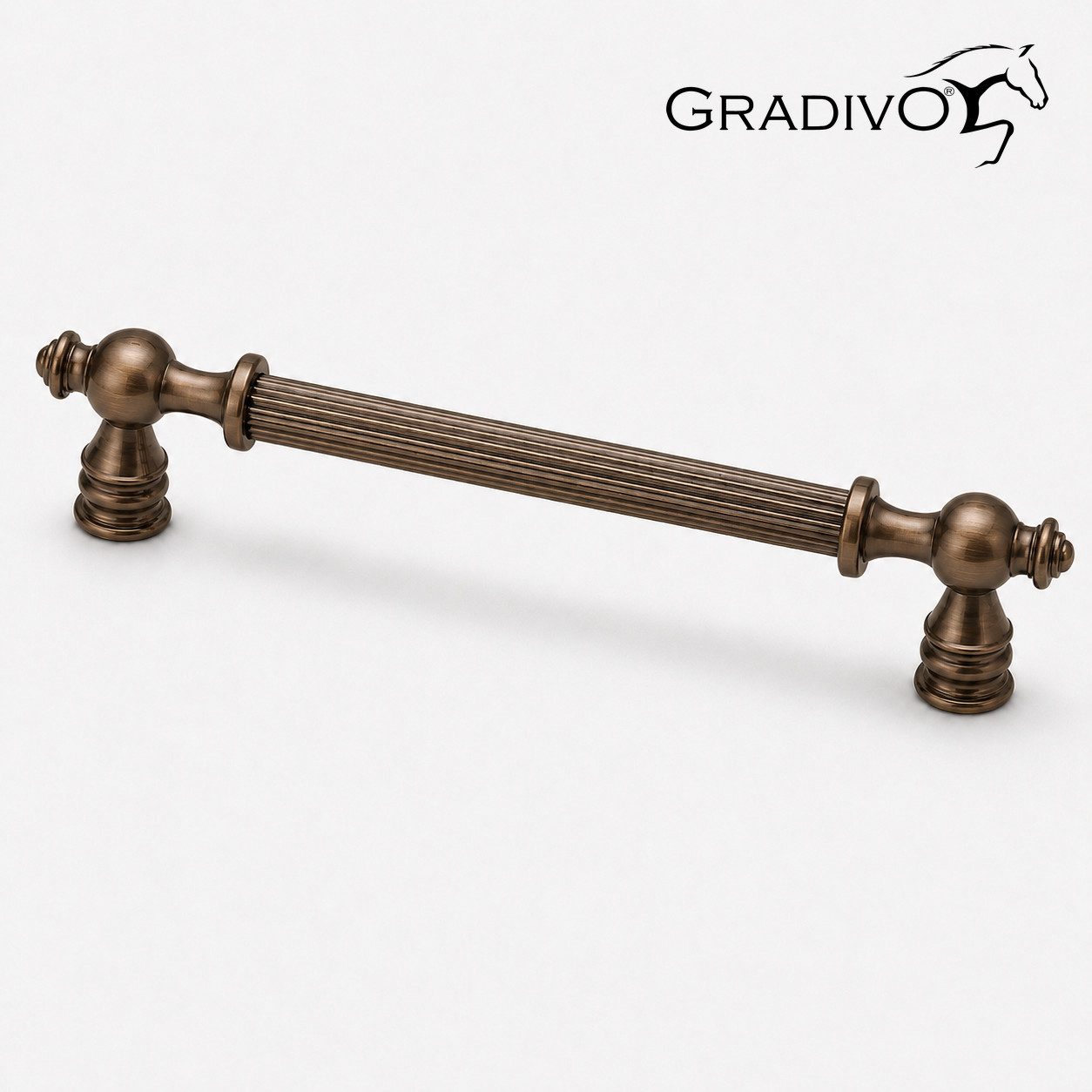Gradivo Möbelgriff Schrankgriff Bügelgriff 953 - Bronze, 128 mm