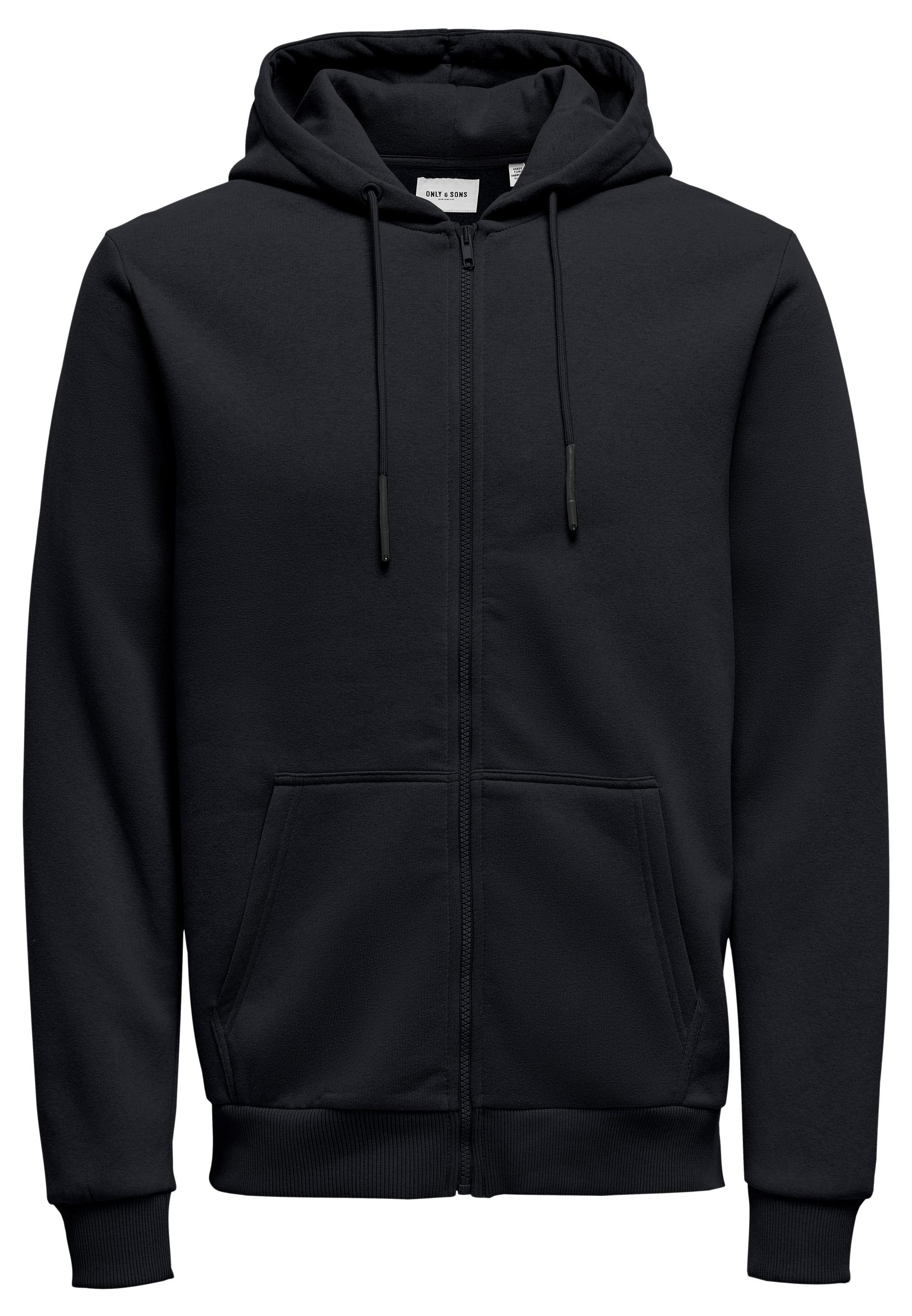 ONLY & SONS Hoodie Ceres (1-tlg) Sweatjacke / Hoodie - Baumwolle - Atmungsa günstig online kaufen