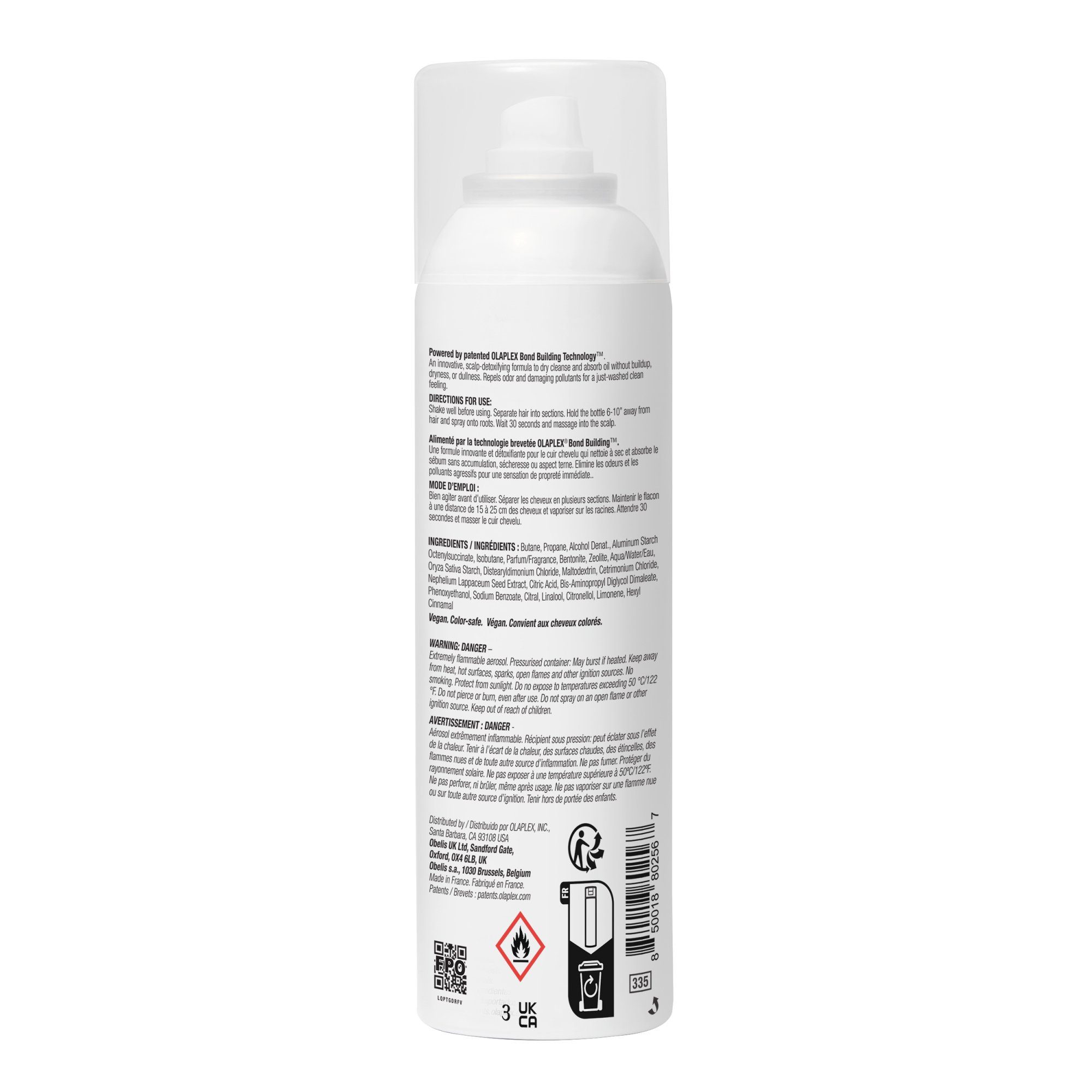Olaplex Trockenshampoo No. 4D Clean Volume Detox Dry Shampoo 250ml, 1-tlg., erfrischt und entgiftet, Volumen