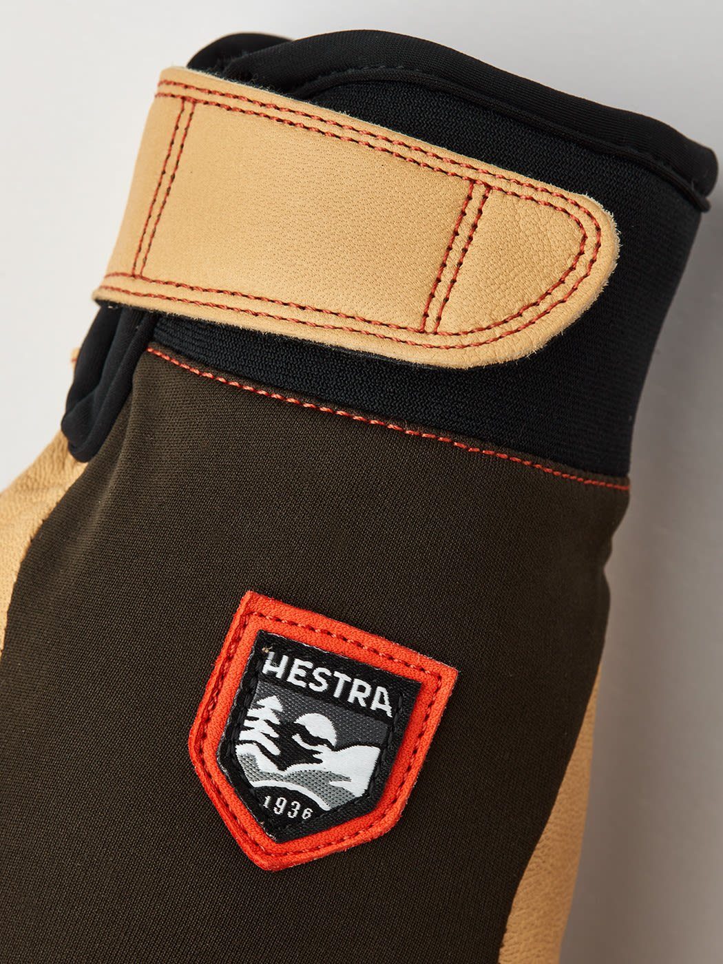 Hestra Fleecehandschuhe Active Dark Brown Brown Hestra - Accessoires Ergo Forest Grip