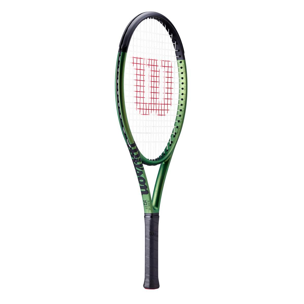 Wilson Tennisschläger Blade v8.0 25in (9-12 Jahre) grün - besaitet