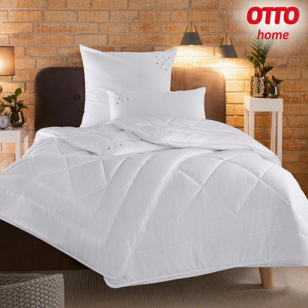 OTTO home Microfaserbettdecke Baca, Bettdecke 135x200 cm, 155x220 cm und weitere Größen, Füllung: aus hochwertiger 6D-Hohlfaser, Bezug: Polyester, Bettdecken, Sommer, Winter, 4-Jahreszeiten, Decke