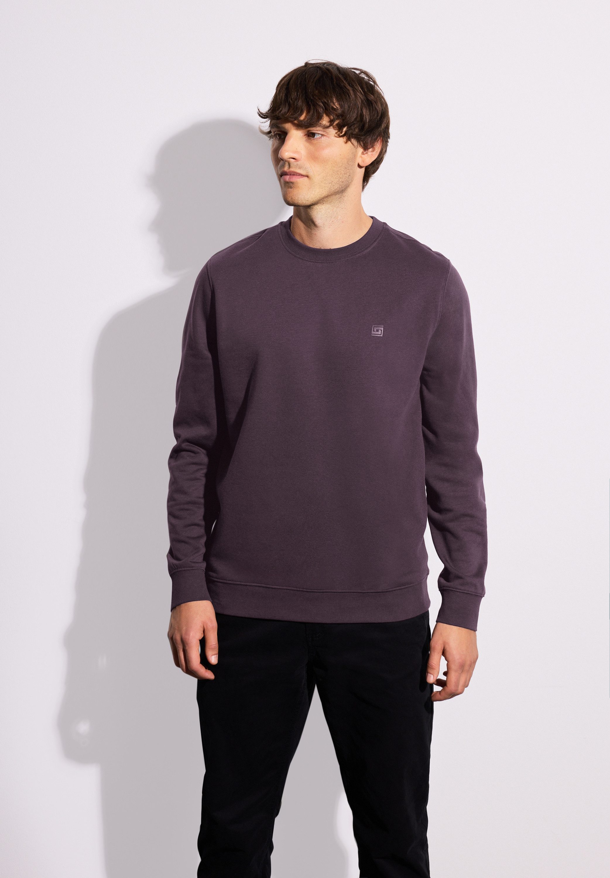 STREET ONE MEN Sweatshirt im soften günstig online kaufen