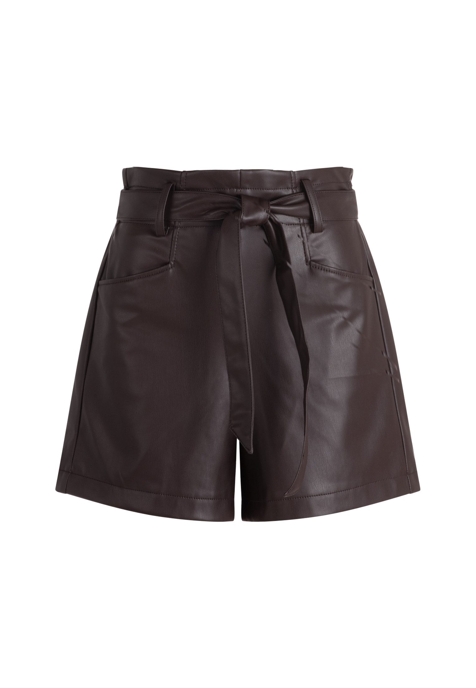 Zero Shorts zero Damen Shorts Lederoptik günstig online kaufen