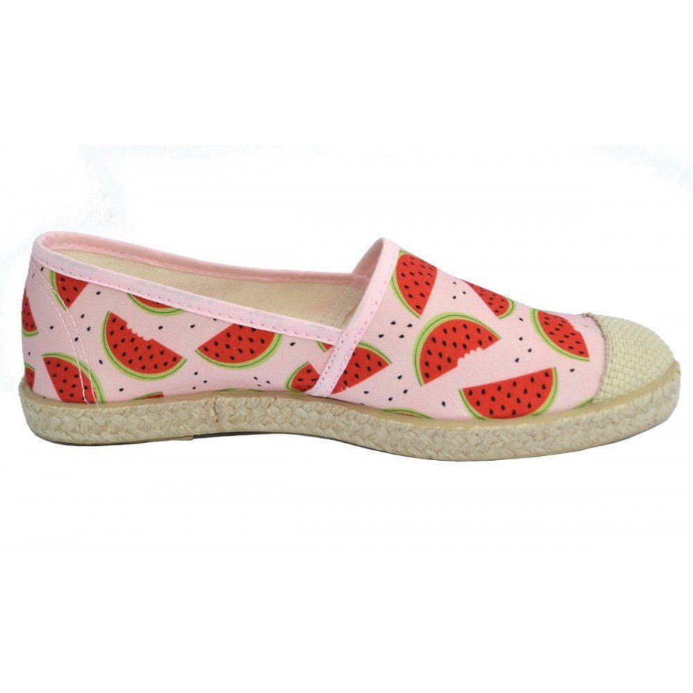 Shoes Step Plain Melon, Grand Schuhe vegane Evita Sandale