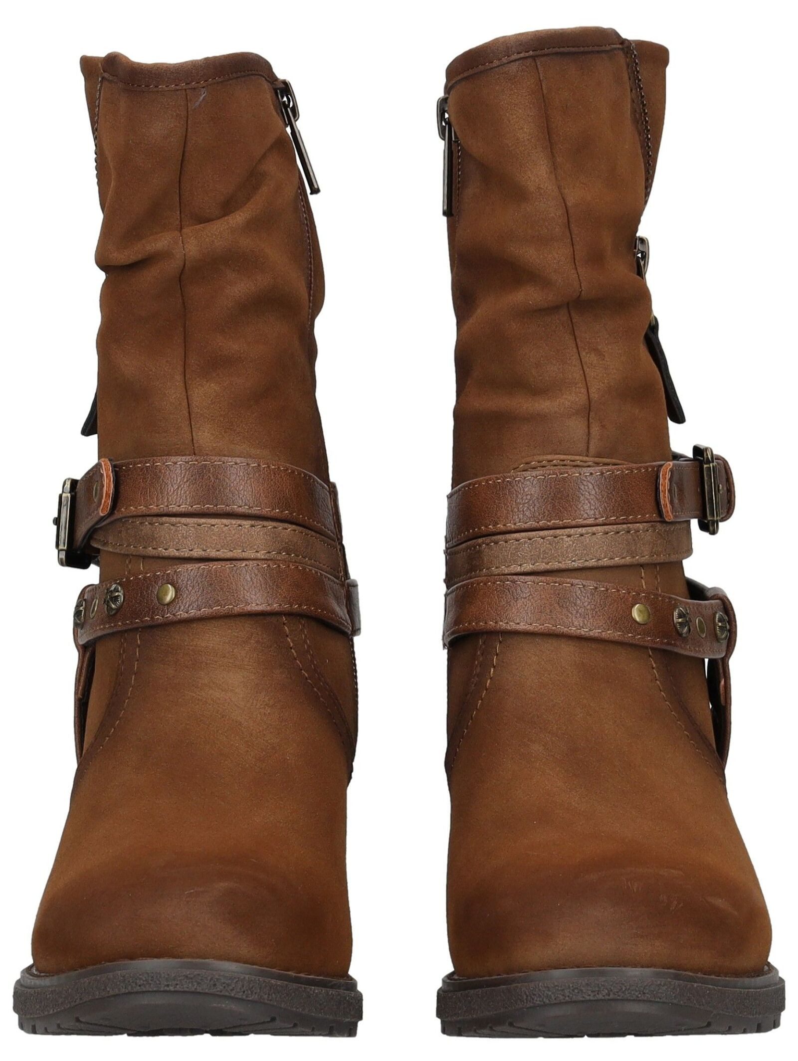 Mustang Shoes Mustang Shoes Stiefelette Lederimitat High-Heel-Stiefelette – Bild 3 von 5