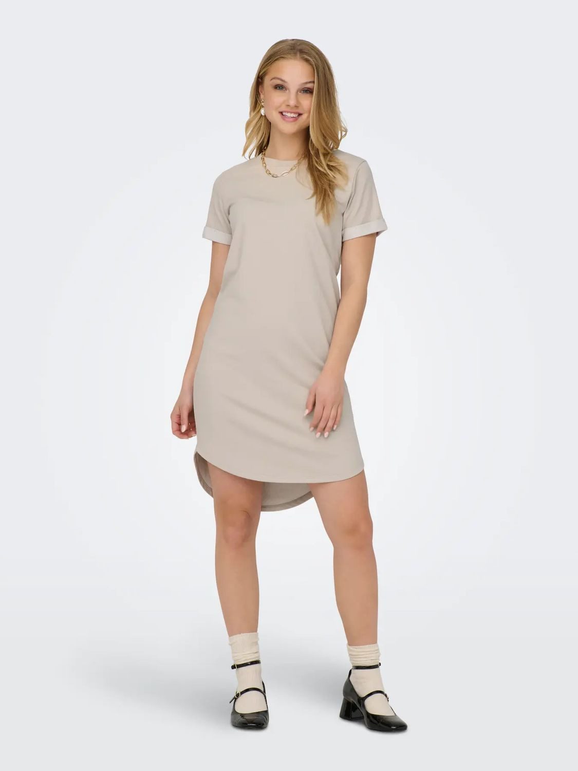 JDY Jerseykleid (Set) T-Shirt_Kleid für einen eleganten oder lässigen Look im 2er Sparpack – Bild 2 von 5