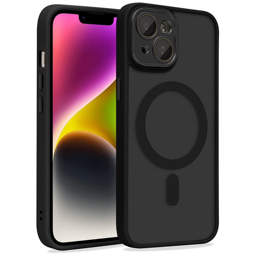 FITSU Handyhülle Schutzhülle für Apple iPhone Hülle MagSafe kompatible Handyhülle Case, Hülle für Apple iPhone 16 Pro Max, 16 Pro, 16, 15 Pro, 15, 14, 13 Case