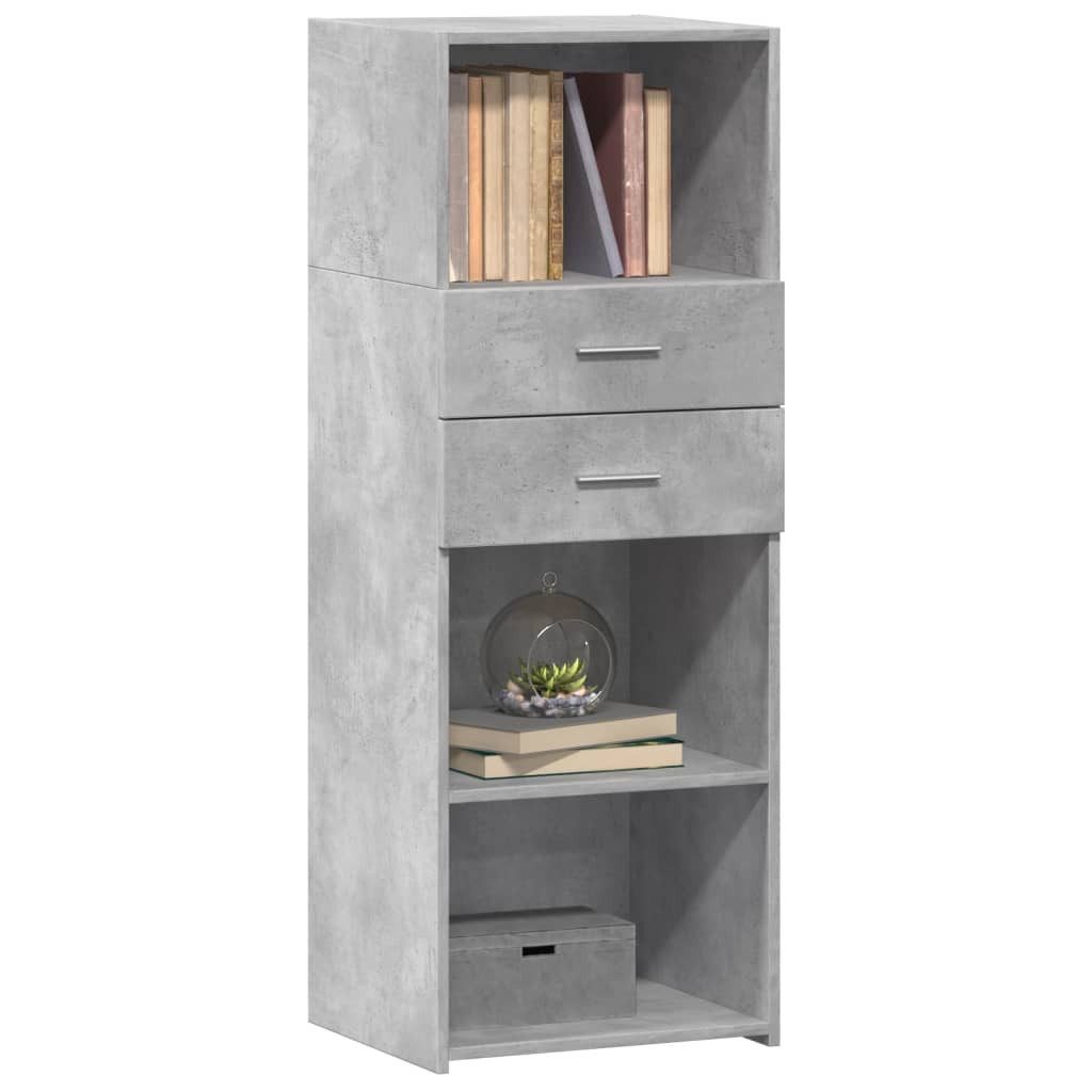 vidaXL Highboard Highboard Betongrau 45x42,5x124 cm günstig online kaufen