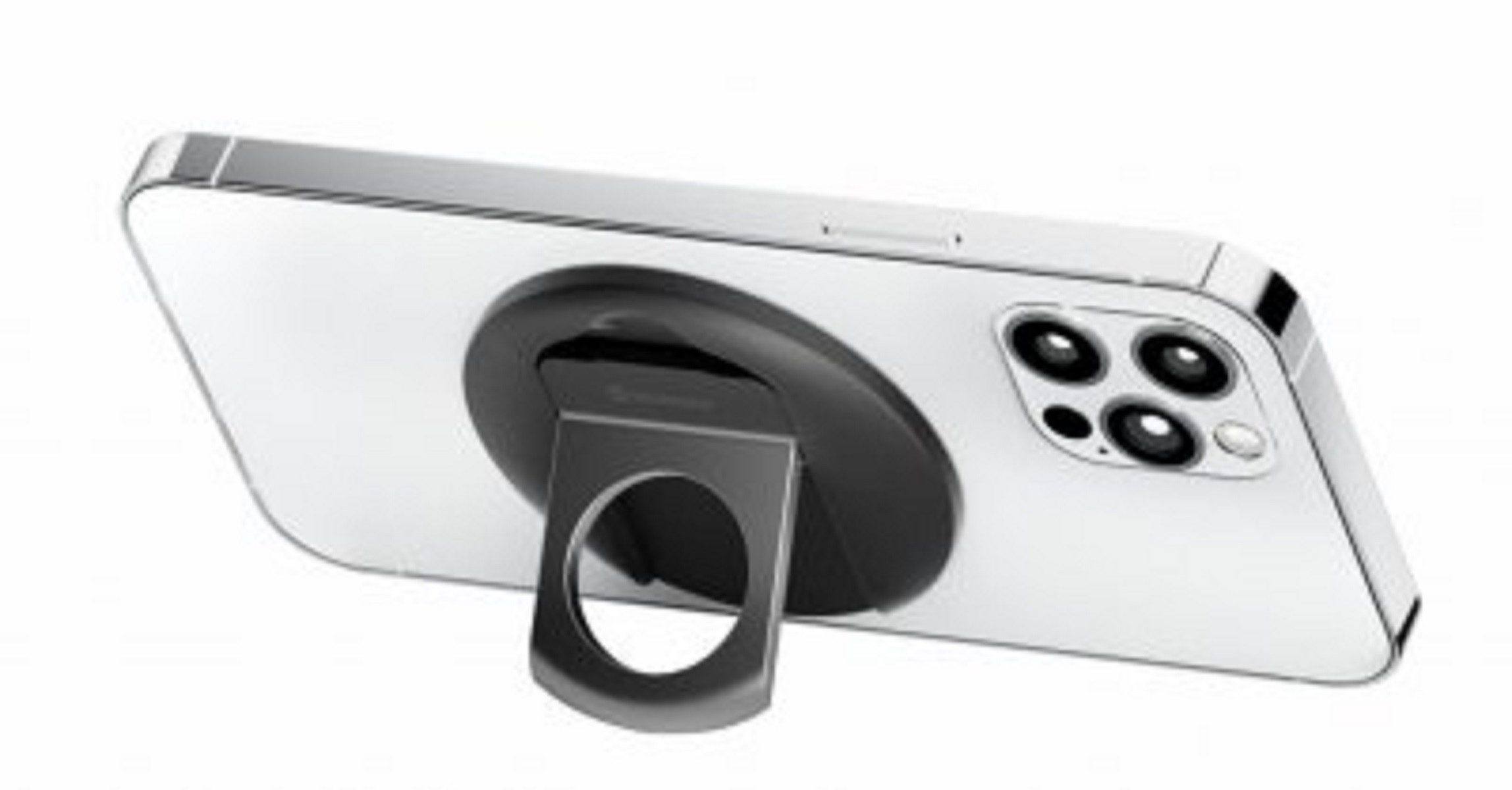 SWISSTEN Handy-Halterung 3in1 MagStick iPhone Mount mit MagSafe-Kompatibilität und Finger-Ring