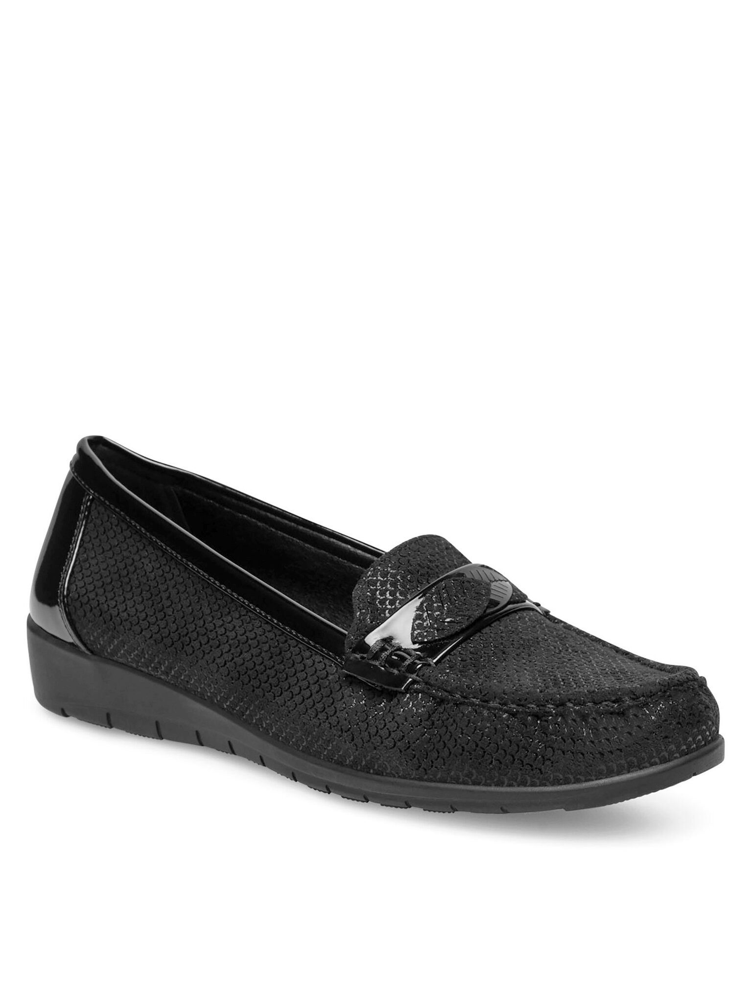 Clara Barson Mokassins WYL0312-XX2 Schwarz Mokassin günstig online kaufen