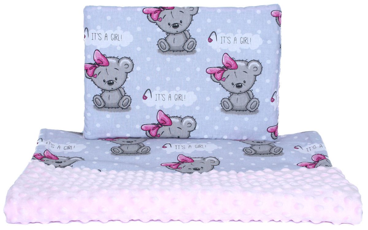 Primawela Babybettdecke Minky Baby Kinderwagenset Kuscheldecke günstig online kaufen