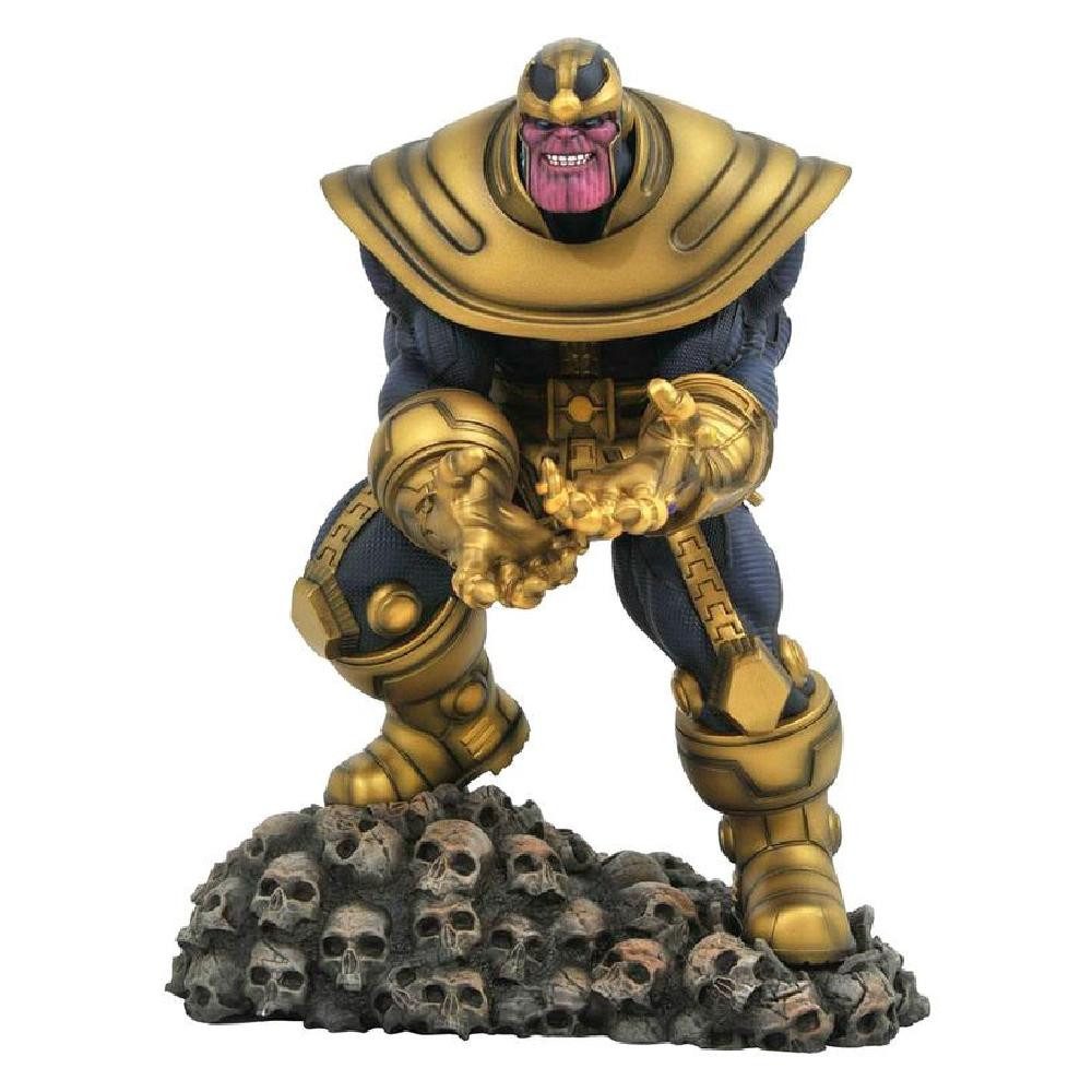 Diamond Select Toys Sammelfigur Marvel Comic Gallery Thanos Diorama Figur 23cm