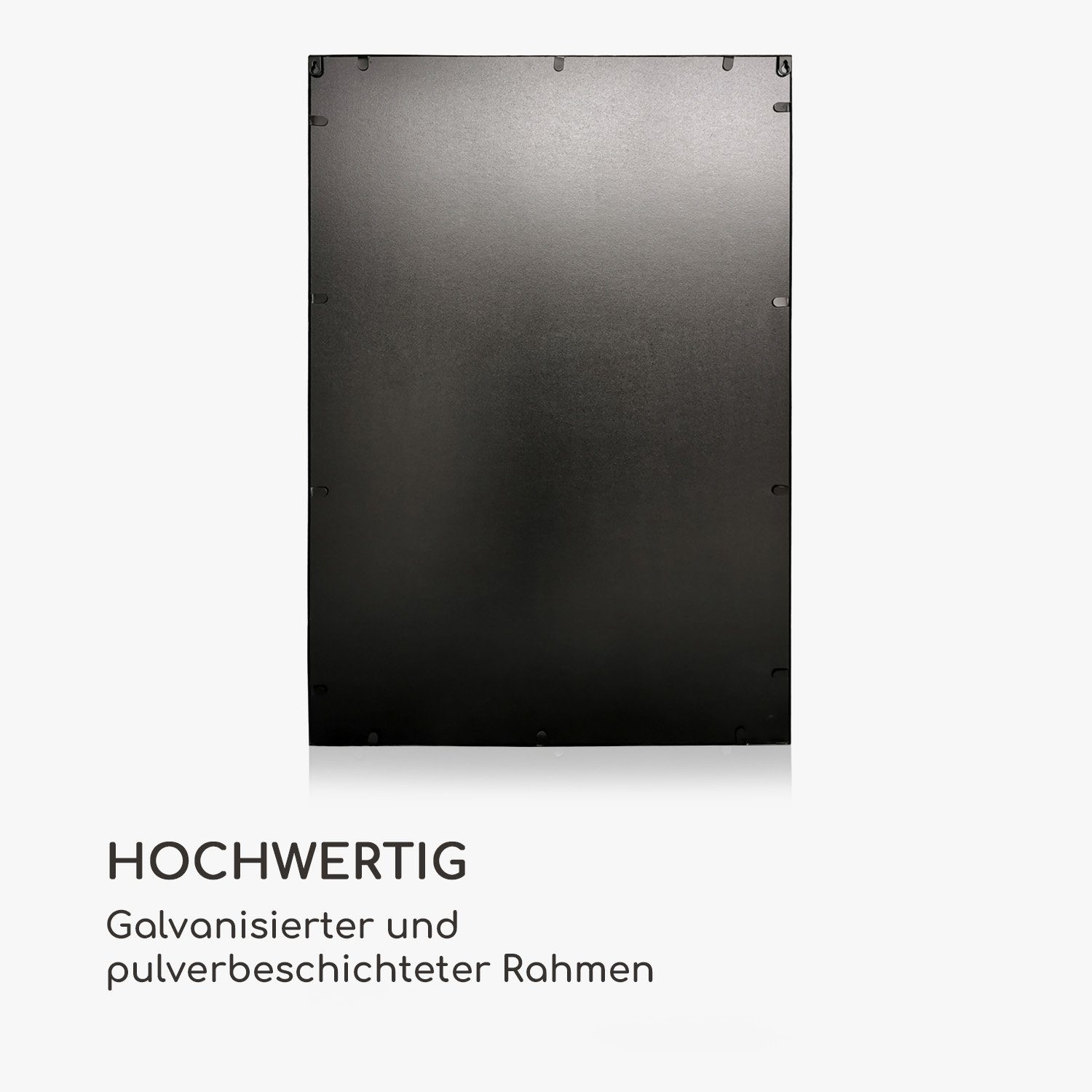 Schwarz Croxley Wandspiegel | Chic 90 60 cm Schwarz Spiegel x Casa