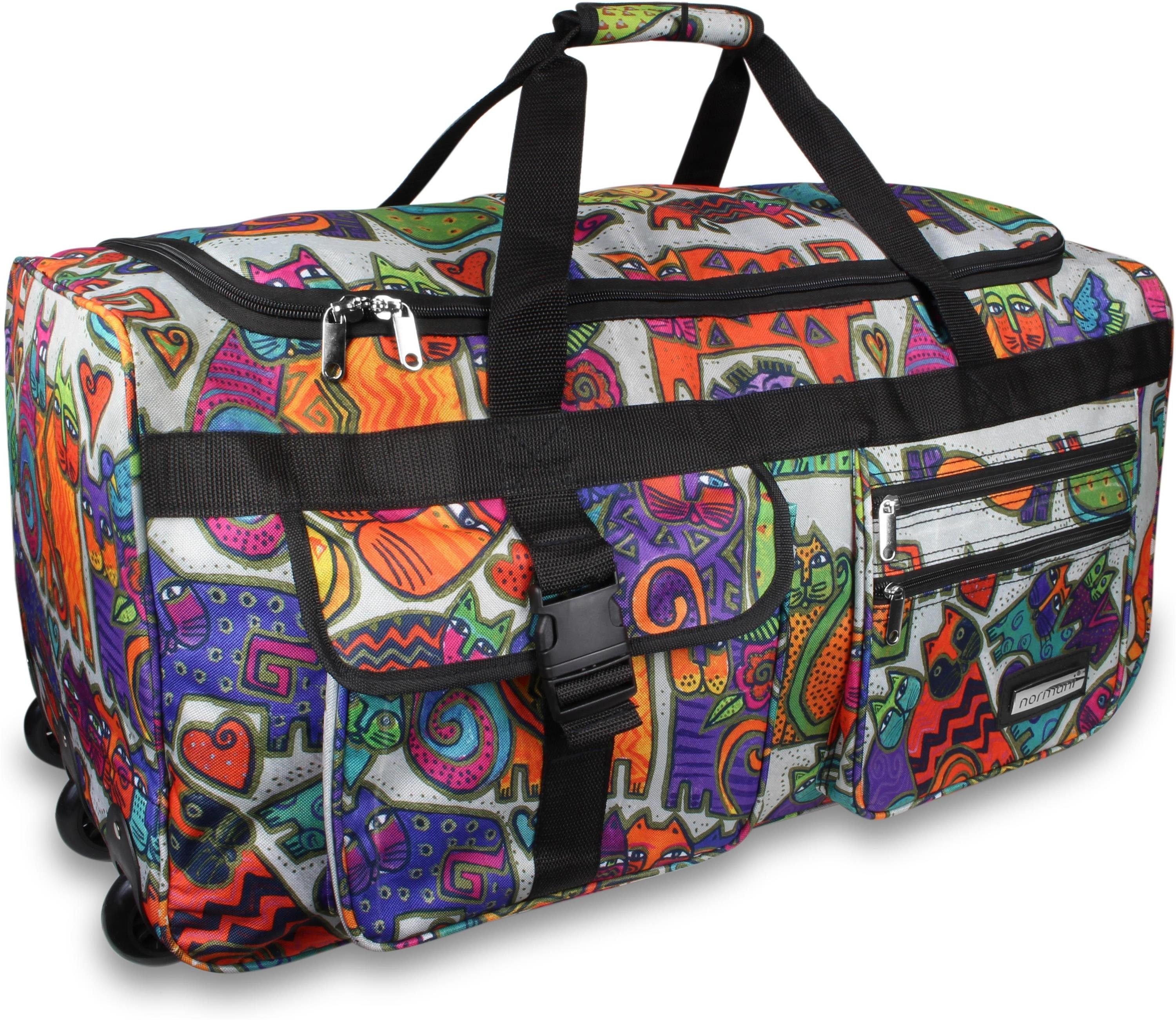 normani Reisetasche Reisetasche mit 3 Rollen günstig online kaufen