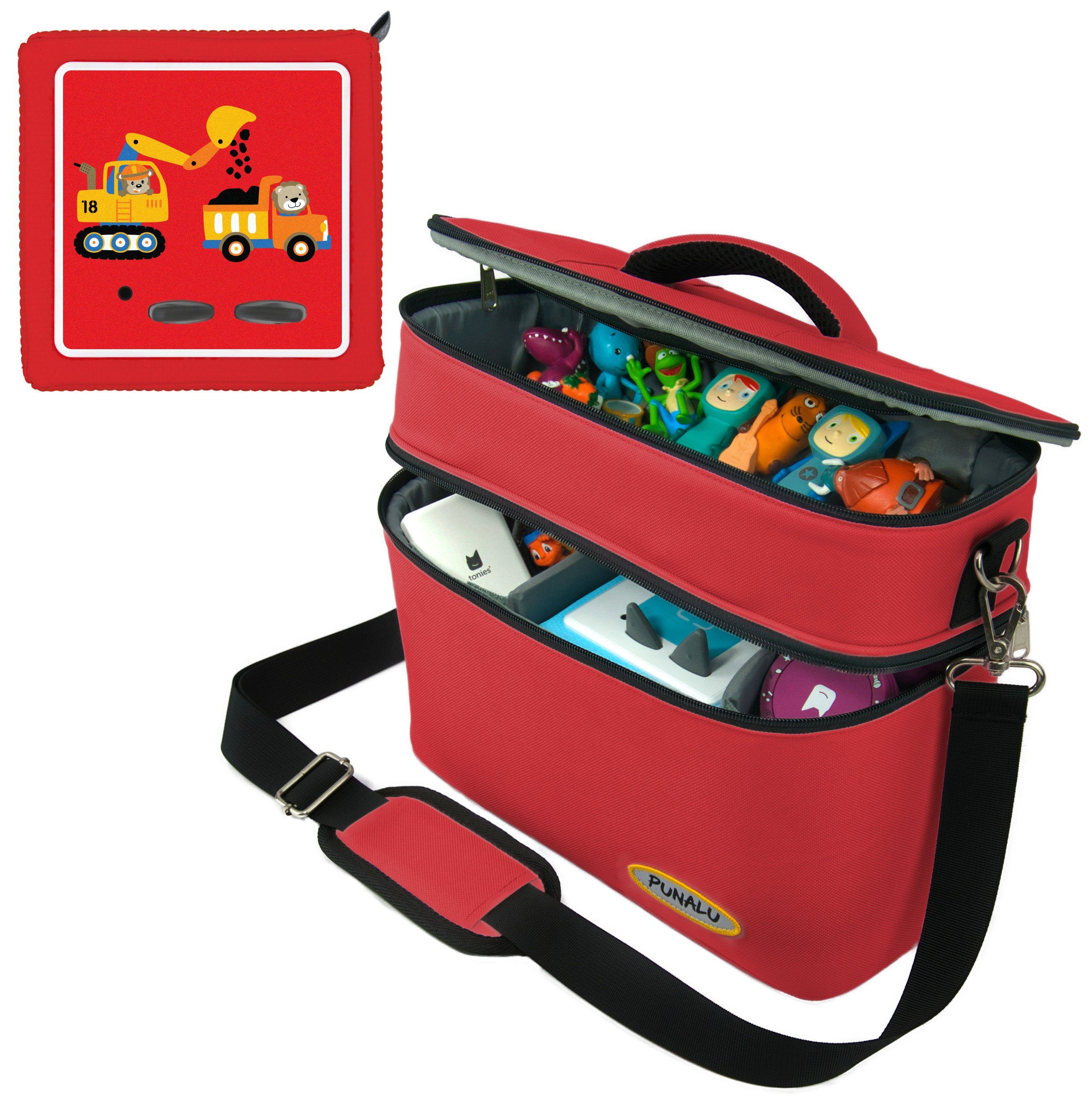 Aufbewahrungstasche Tasche für Toniebox inkl. Schutzfolie für Toniebox - Set