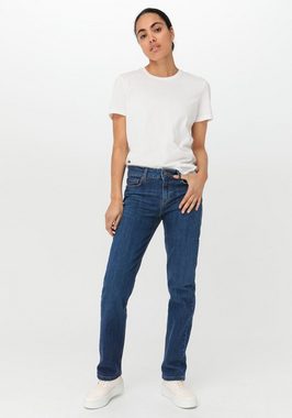 Hessnatur 5-Pocket-Jeans MARIE Mid Rise Straight aus Bio-Denim (1-tlg)