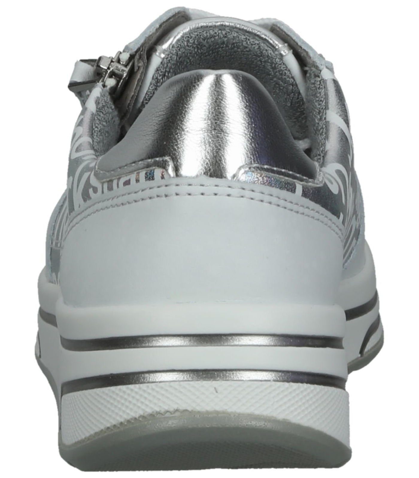 Grau Silber Sneaker Ara Sneaker Leder