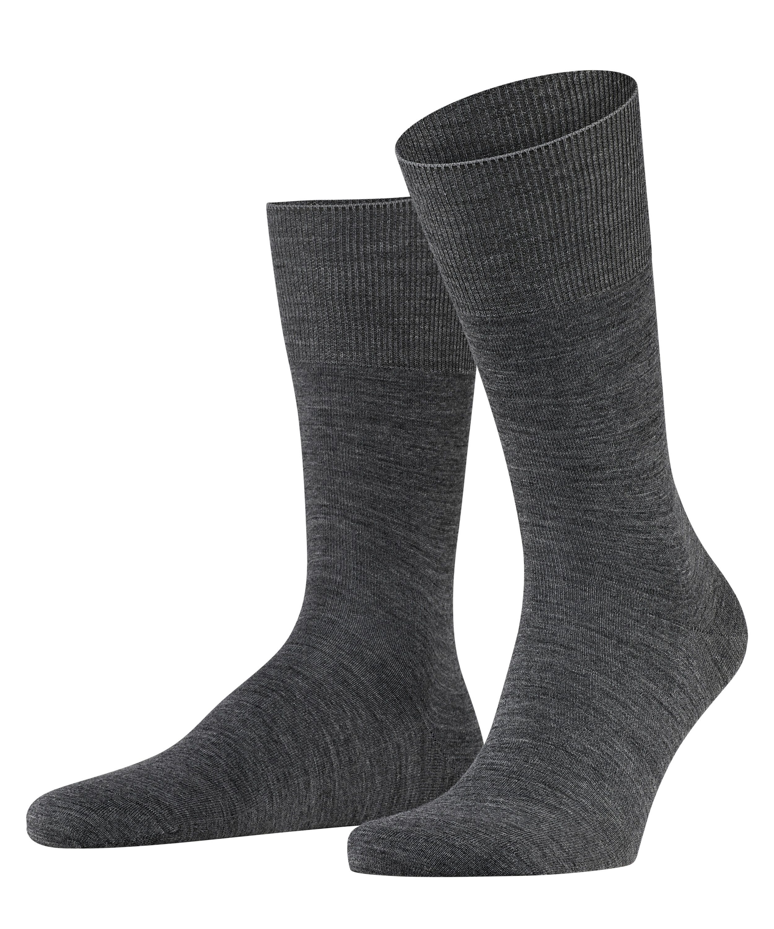 FALKE Socken Airport klimaregulierend durch Schurwolle, atmungsaktiv, geruchshemmend