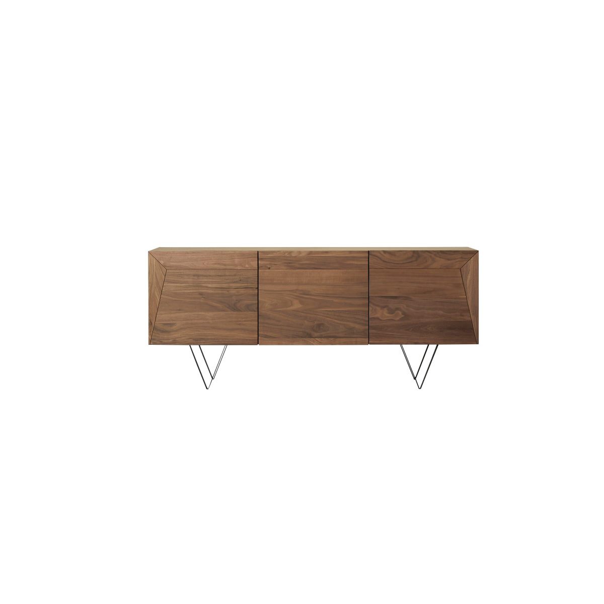 Tikamoon Sideboard Anrichte aus Nussbaumholz 175 Metric