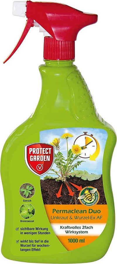 Protect Garden Unkrautbekämpfungsmittel Protect Garden Permaclean Duo Unkraut & Wurzel-Ex AF 1 l wurzeltiefer