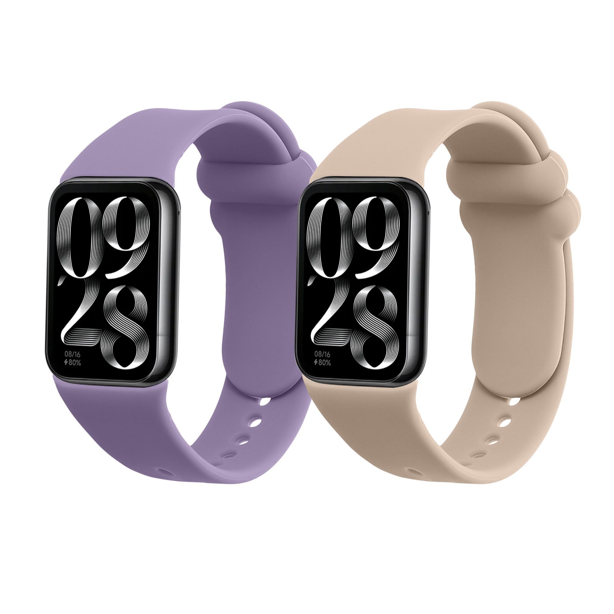2x Sportarmband für Xiaomi Mi Band 8 Pro Smartwatch