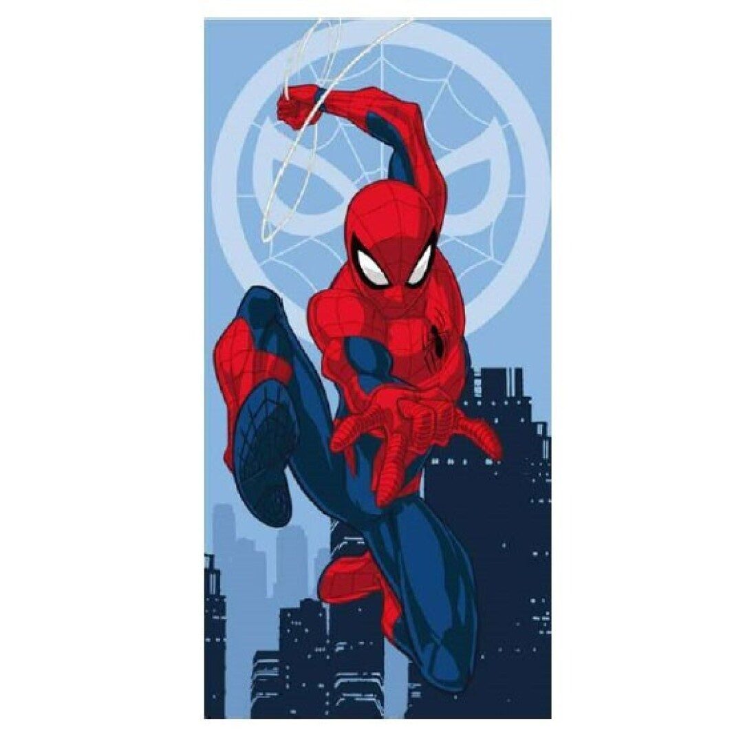 MARVEL Strandtuch Marvel Spiderman Mikrofaser Strandtuch Badetuch Duschtuch 70x140 cm, Mikrofaser (1-St)